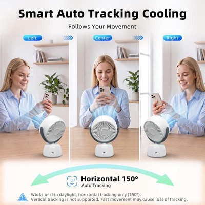 SmartTrack™ Auto-Follow Cooling Fan