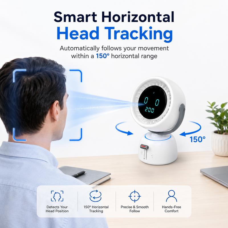 SmartTrack™ Auto-Follow Cooling Fan
