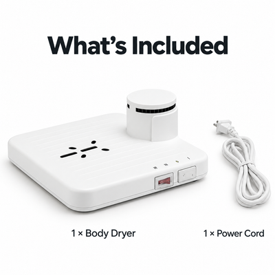Hands-Free Body Dryer
