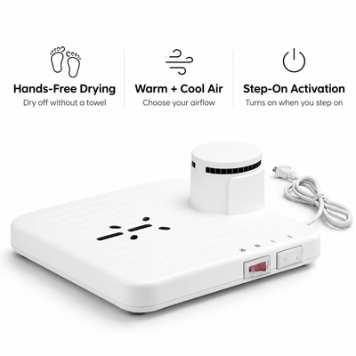 Hands-Free Body Dryer
