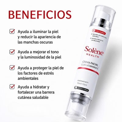 Complejo Avanzado de Vitamina C de Doble Cámara